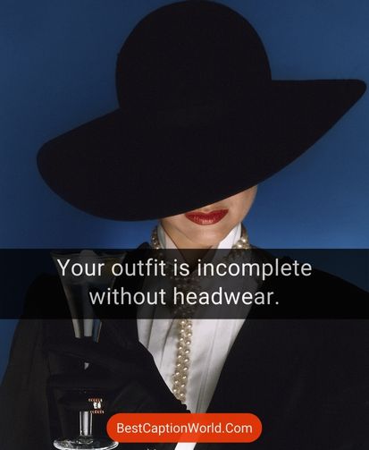 hat-instagram-captions