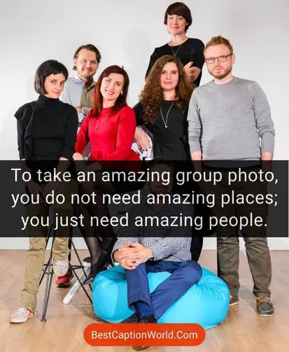 best-caption-for-group-photo